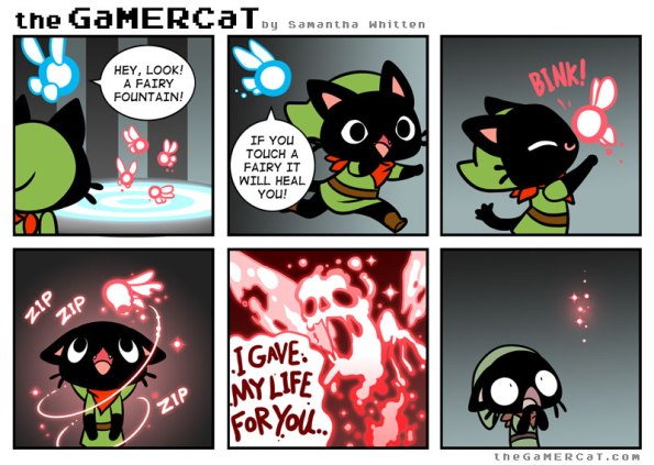 Gamer Cat : Les fées, c'est la vie